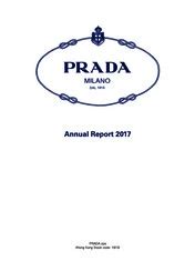 prada s.p.a annual report 2017|Prada group annual report.